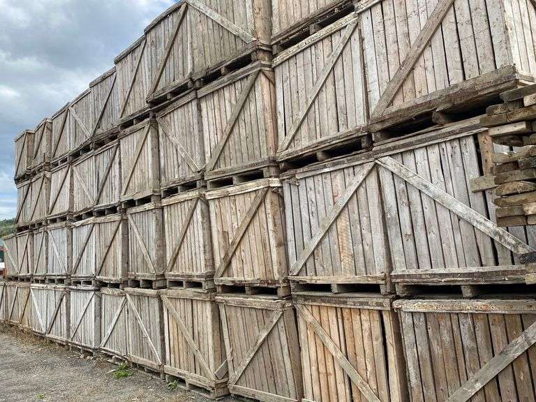 Pallet boxes Gregg Auctions