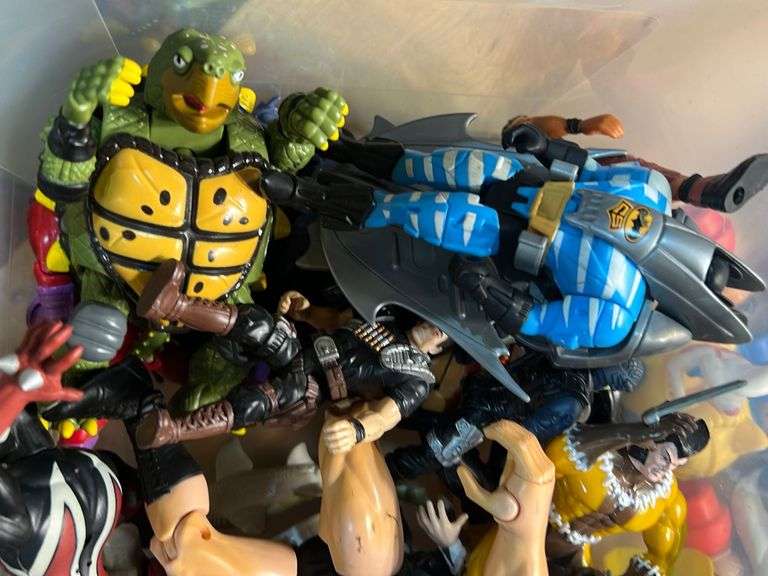 Lot of Vintage Action Figures Gregg Auctions