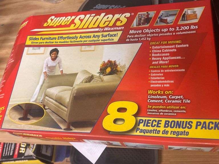 Furniture super sliders Gregg Auctions
