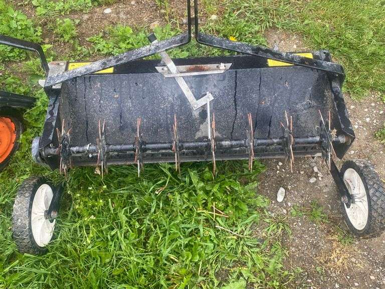 Tow behind lawn tender Gregg Auctions