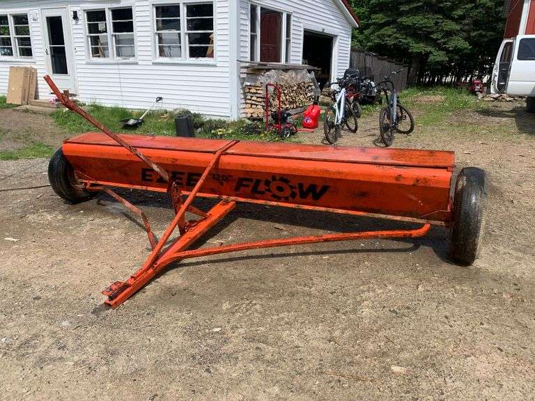 12' Ezee Flow lime spreader Gregg Auctions