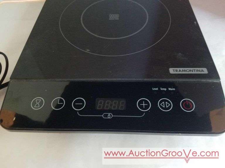 Tramontina induction cooker by intertek. Model 81500 / 100. 1500 watt