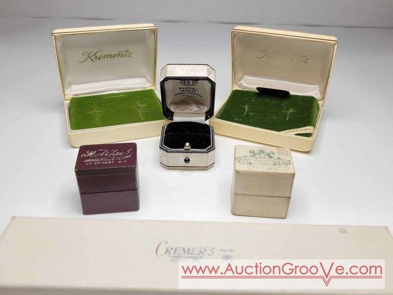Jewelry Boxes Antique and Vintage. LA CROSSE, MILWAUKEE AND UTICA NY