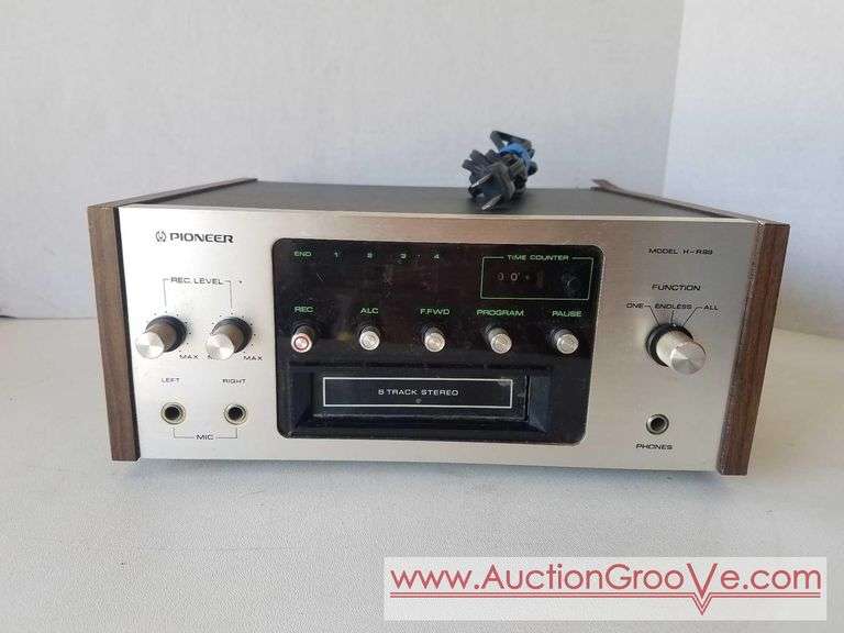 Pioneer 8 Track Stereo, model HR99, could not test. 5x11.5x11
