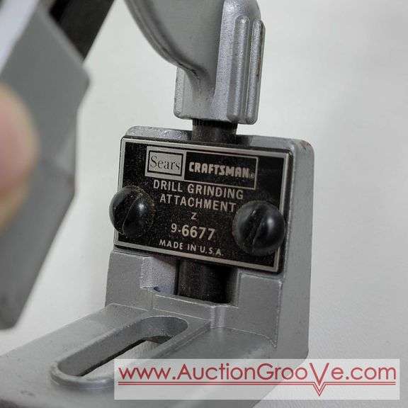 Craftsman Drill Bit Grinding Attachment Z 96677. G