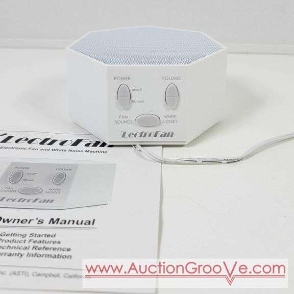 LectroFan. Electronic fan and WHITE NOISE MACHINE. 4 x 2. K