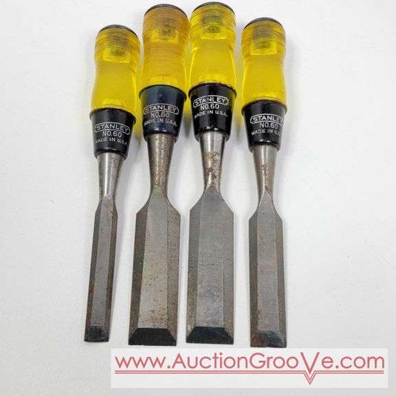 Stanley Chisels no 60 plus one other. G 6087922437