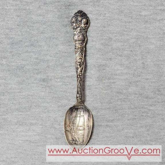 Sterling Silver Spoon. St. Louis 1904. 11.2 g. Box A AuctionGrooVe