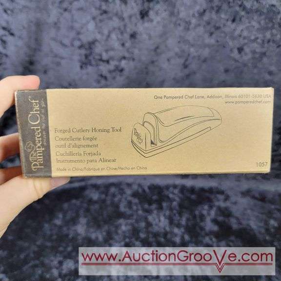 Pampered Chef Cutlery Honing Tool. K 608792