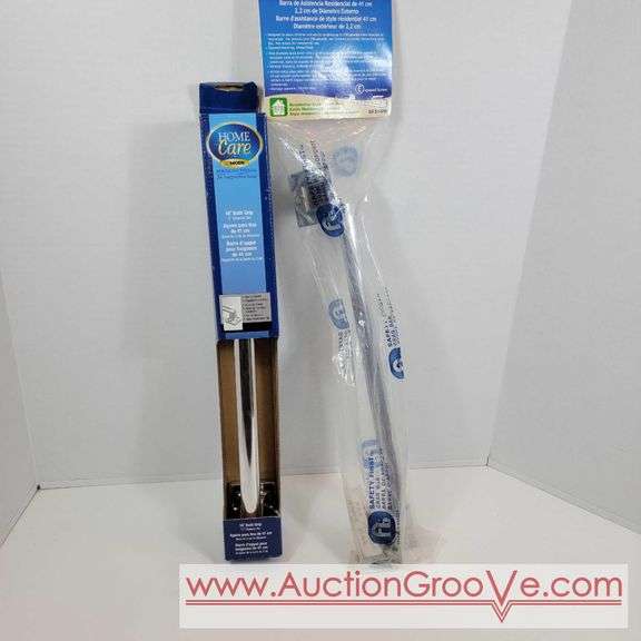 Two safety bars. Home care and Franklin brass. 16" each. BB