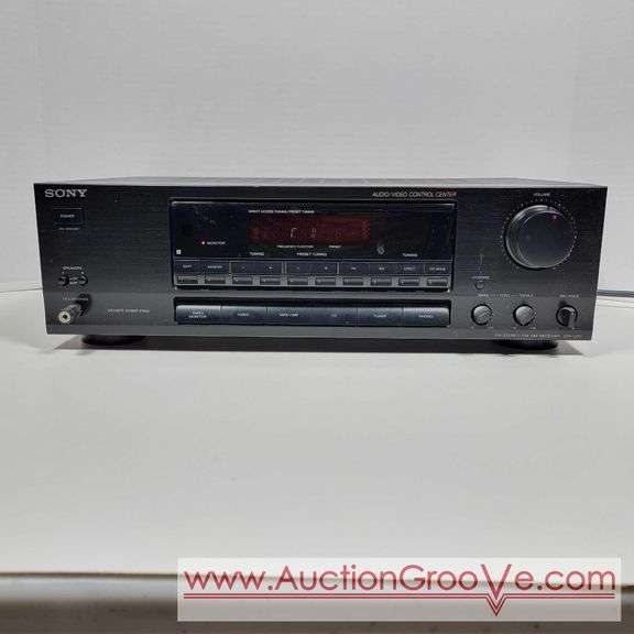 SONY Audio/ Video Control Center. Stereo, AM/FM Receiver STRD311. LR
