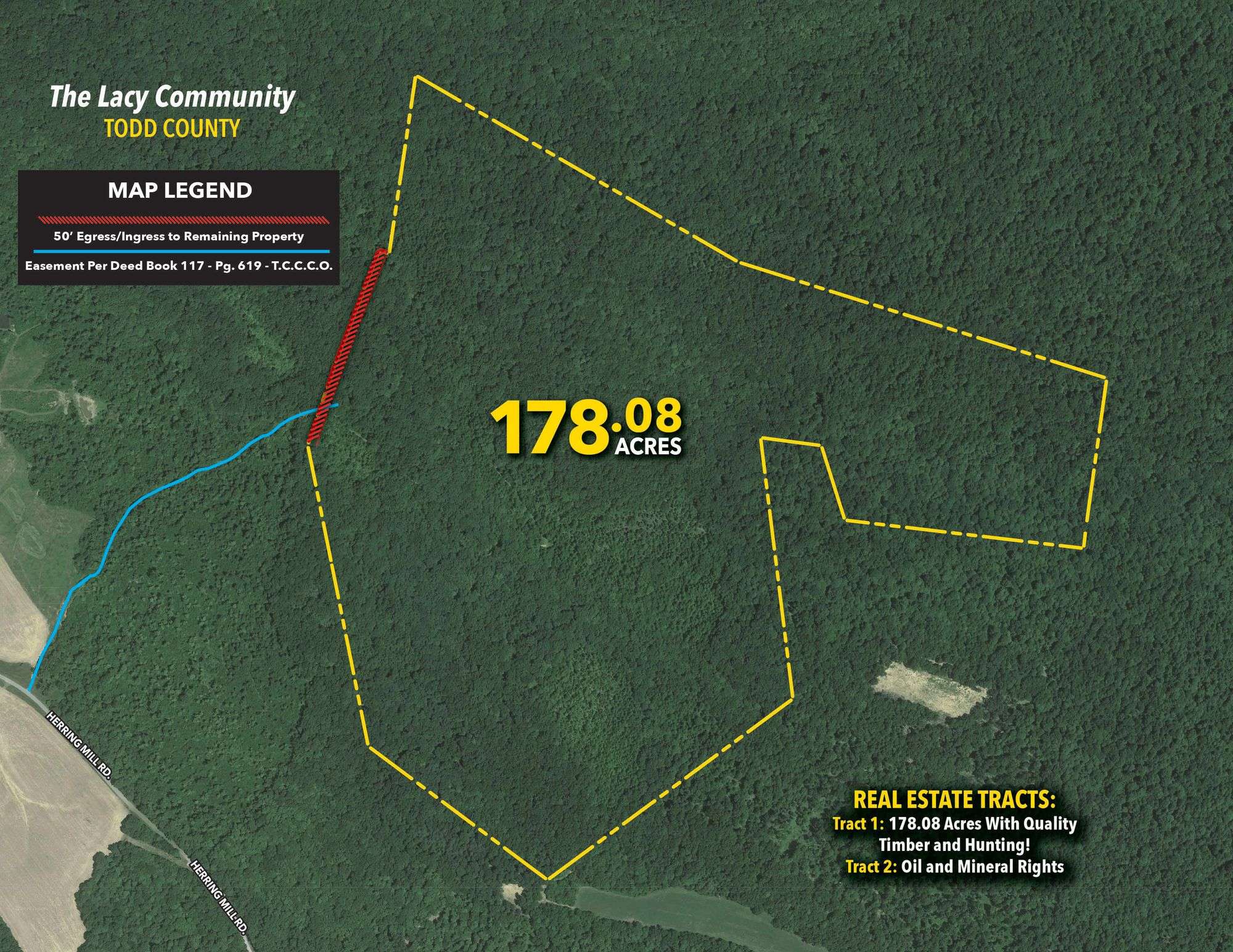 178 ACRES IN 2 TRACTS IN TODD COUNTY KY Harris Real Estate & Auction