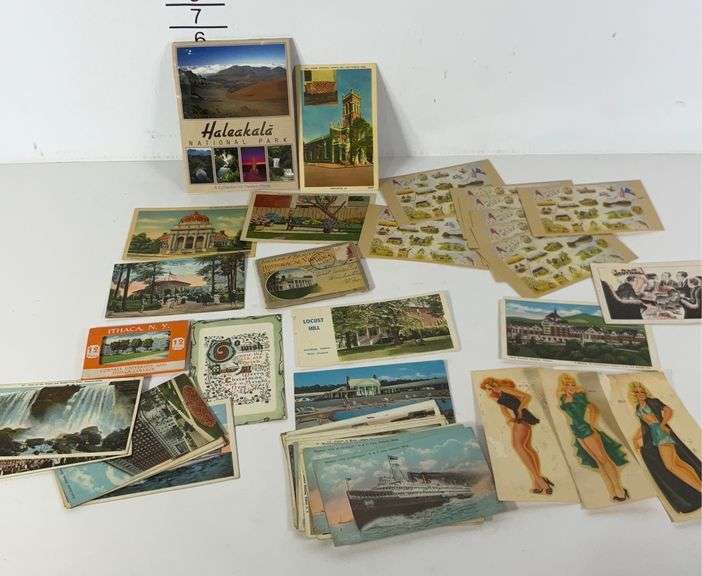Vintage postcards and pinups some posted most are unposted Hash Auctions