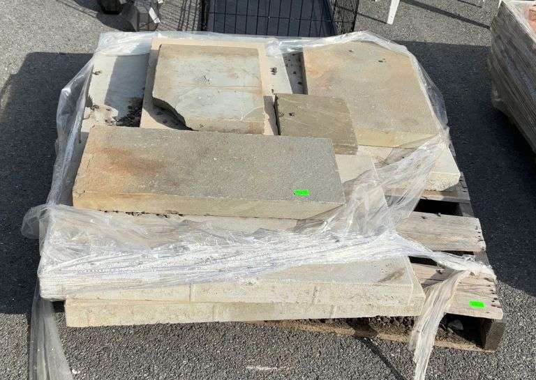 Landscaping Stone Pallet,stepping stones types. loader available to