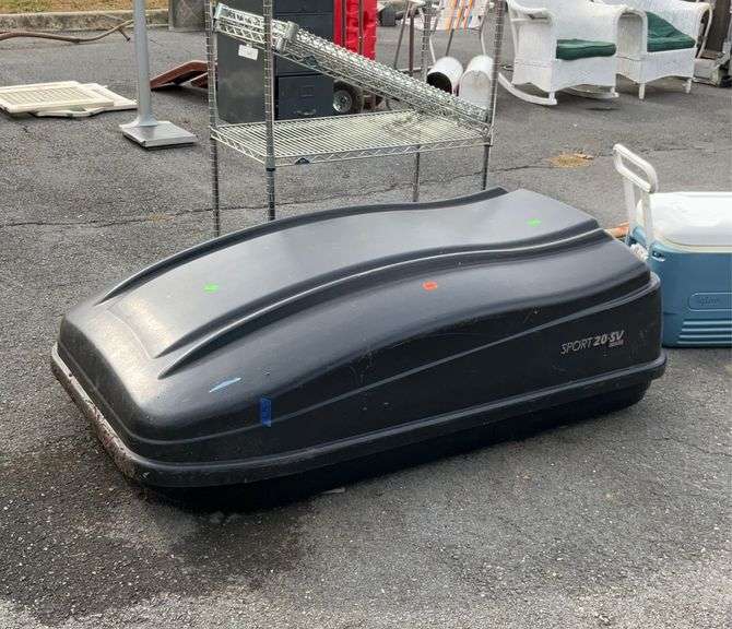 Automobile Roof top cargo carrier, Sport 20SC by Sears with key