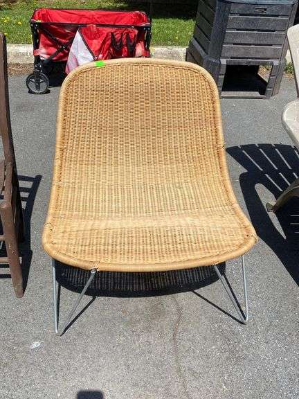 Ikea Wicker Chair - Hash Auctions