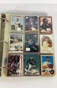 Binder of Sports cards mostly baseball. Don Mattingly,inserts, Albert Pujols ,Barry Bonds and more