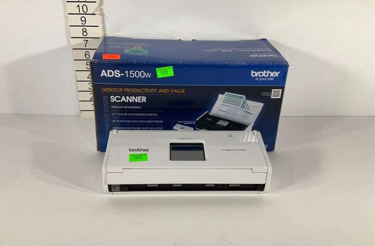 Brother ADS1500W Image Center color scanner with box,seller code T5