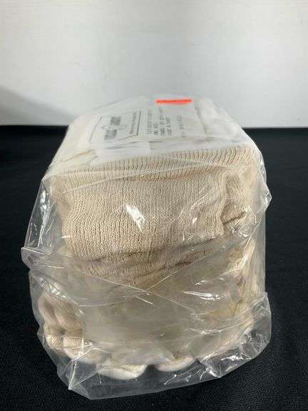 One dozen Wells Lamont 55% cotton, 45% polyester work gloves, new in package