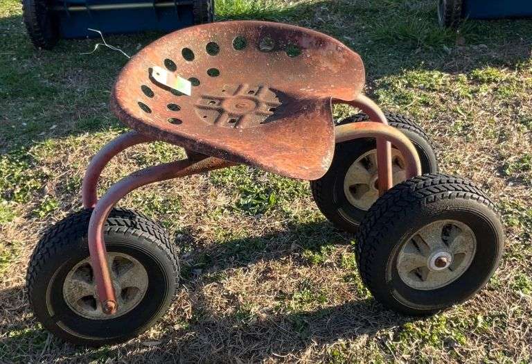 Tractor seat on wheels Hash Auctions