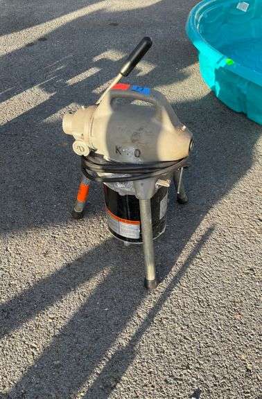 Ridgid K 50 Sectional Drain Cleaning Machine Hash Auctions