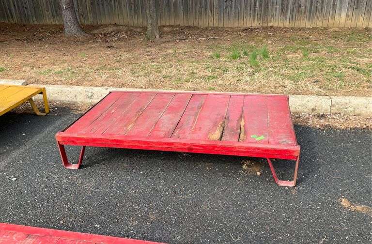 Industrial Warehouse platform, heavy angle iron made, 36x60x11”high