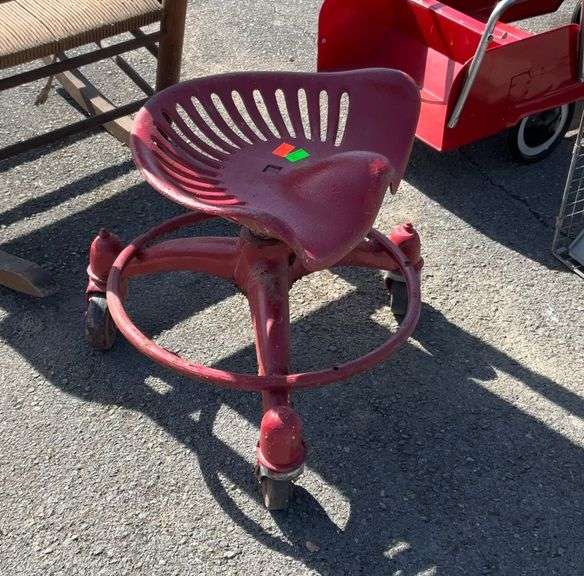Tractor seat on wheels Hash Auctions