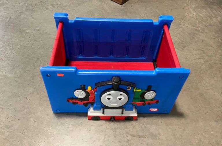 Thomas the Train Little Tikes Toy Box No top Lid Hash Auctions