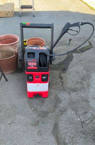 Clean force power washer, 1800 psi, not tested (sc:v4) - Hash Auctions
