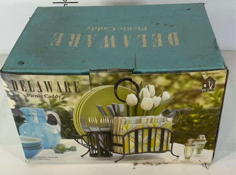 Delaware picnic caddy Hash Auctions