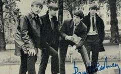 Vintage Beatles Trading Card condition as shown