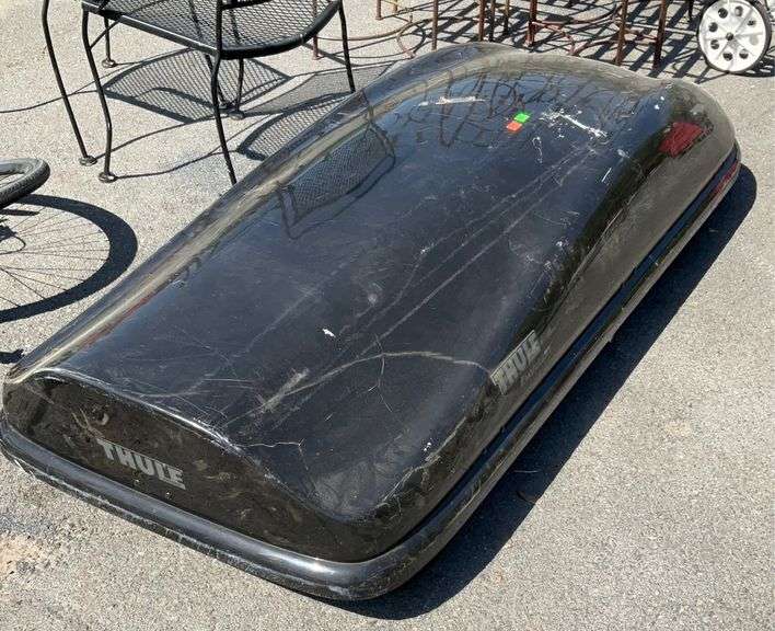 Thule evolution cargo box, locked and no key(scDI) Hash Auctions