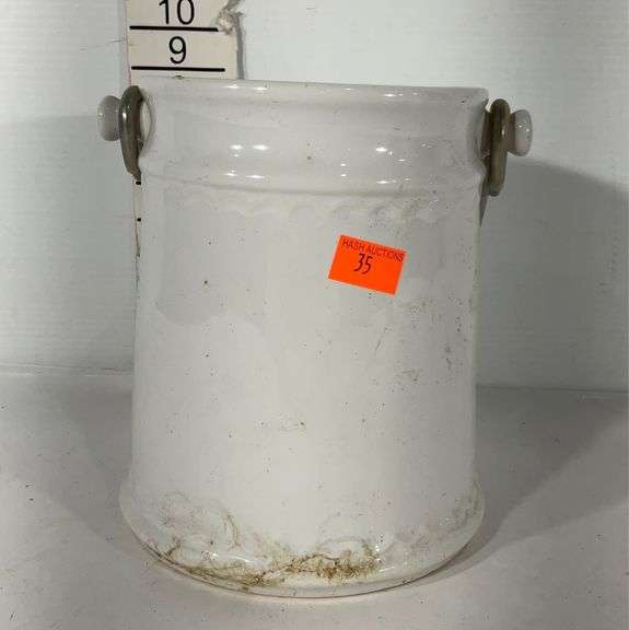 Stoneware bucket Hash Auctions