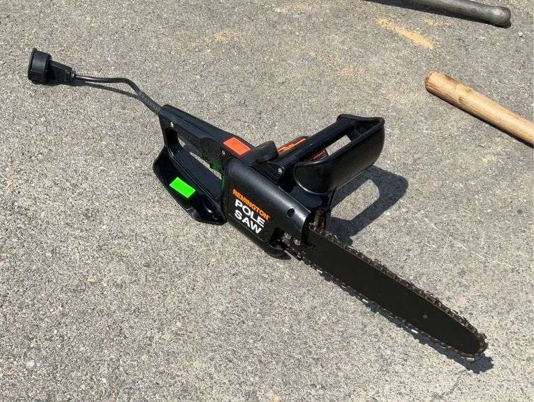 Remington electric pole saw, 10”bar Hash Auctions