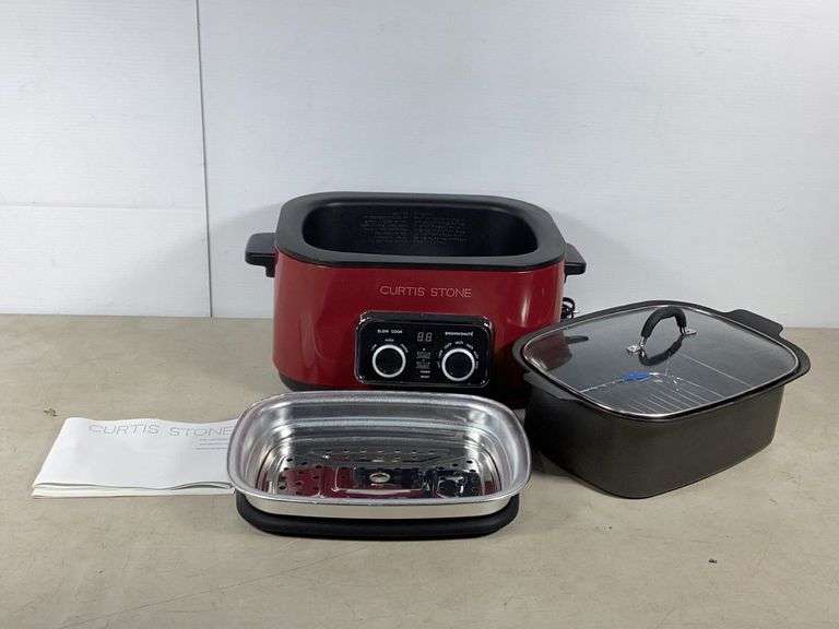 Curtis Stone 5in1 Slow Cooker Hash Auctions