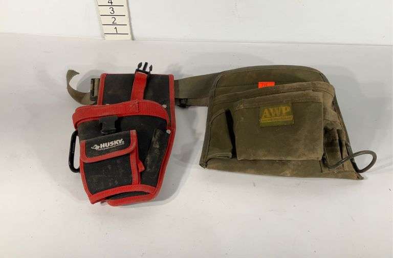 Tool belt, American work products and husky Hash Auctions