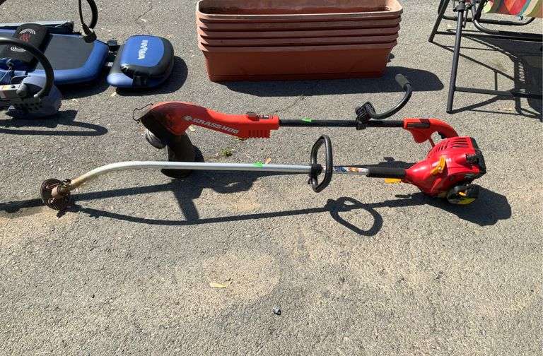Homelite Weedeater(missing part of head), Black&Decker grass hog