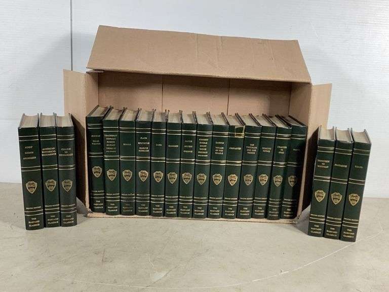 The Harvard Classics Deluxe Edition Book Set Hash Auctions