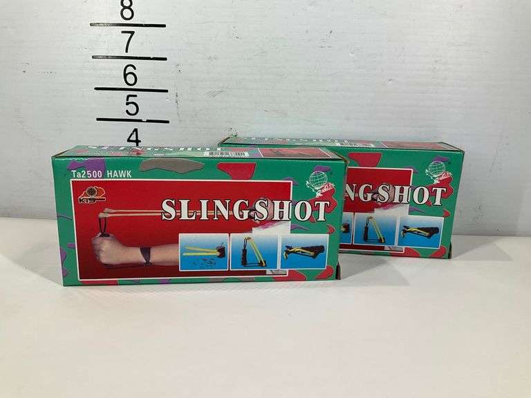 2 Kentucky Tactical Supplies slingshots, TA2500 Hawk Hash Auctions