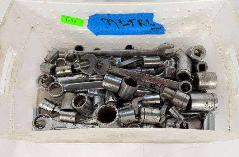 Tools, wrenches and sockets Hash Auctions