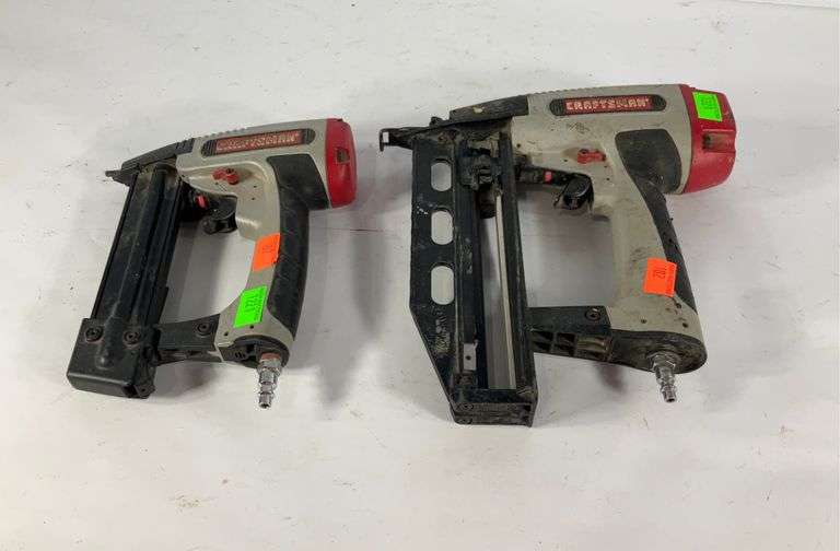 Tools, craftsman brad nailer and finish nailer Hash Auctions