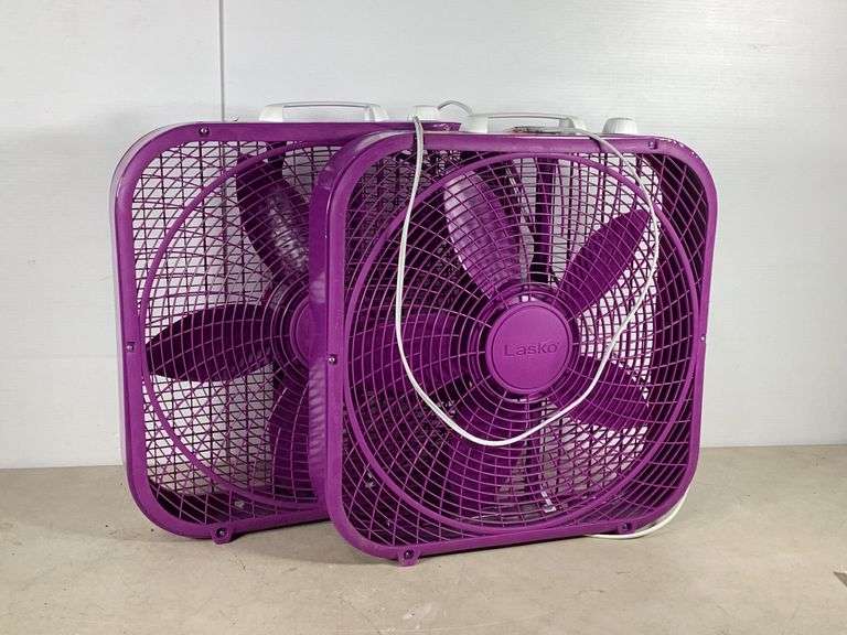 2 Lasko Fans both Work Hash Auctions