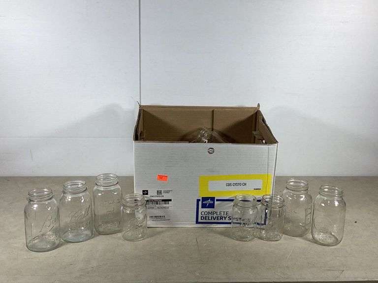 Misc. Size & Brand Mason Jars Hash Auctions