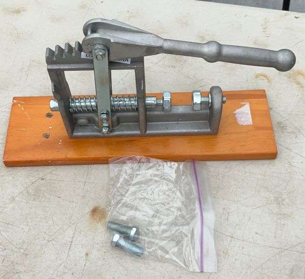 Heavy duty nutcracker 16x5” with mounting bolts Hash Auctions