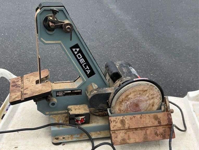 Delta belt and discsander model number 31340 works Hash Auctions