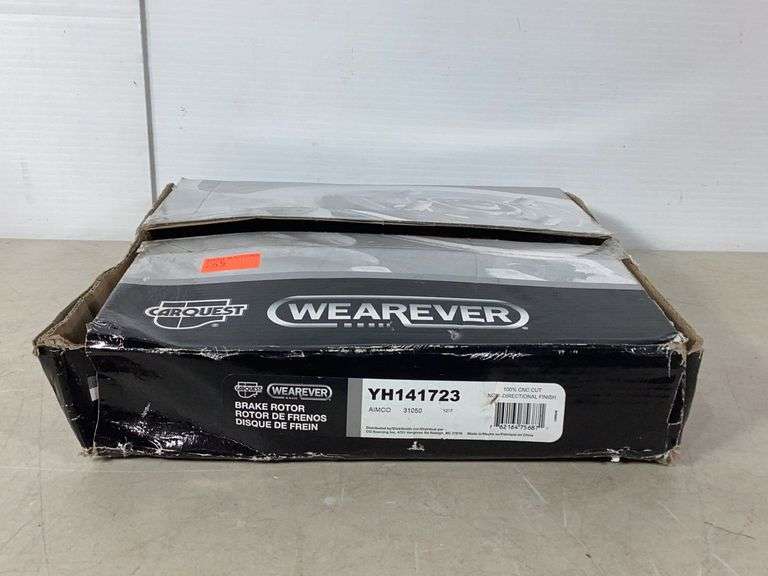 CarQuest Wearever Brake Rotor (appears unused) Hash Auctions