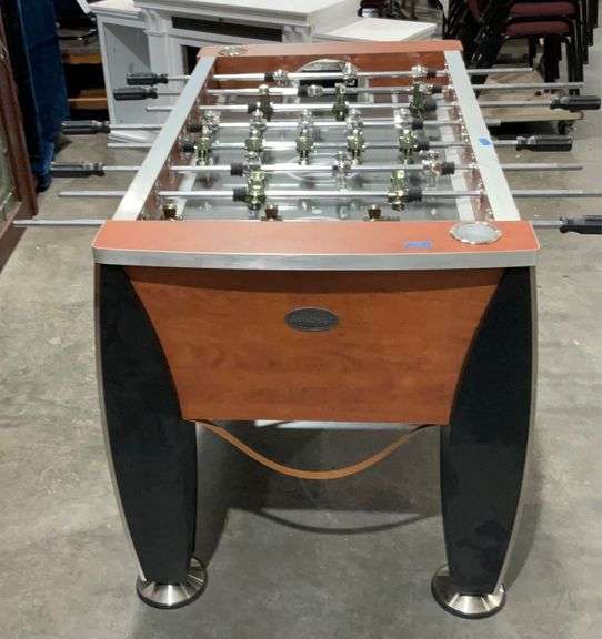 Sportcraft Foosball table with cup holders, 31”x34.5”x55.5”, Seller