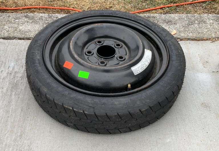 Goodyear spare tire, T125/70D15 Hash Auctions