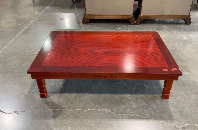 Korean tea table with foldable legs, 47.5x31.5, seller code KO Hash
