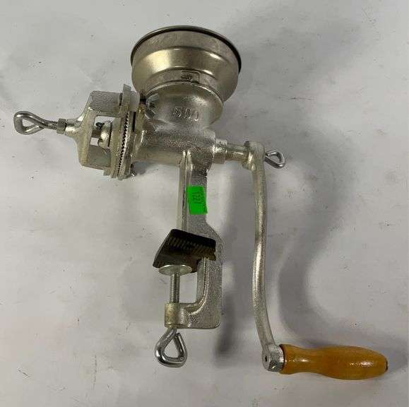 Manual hand crank mill grinder Hash Auctions